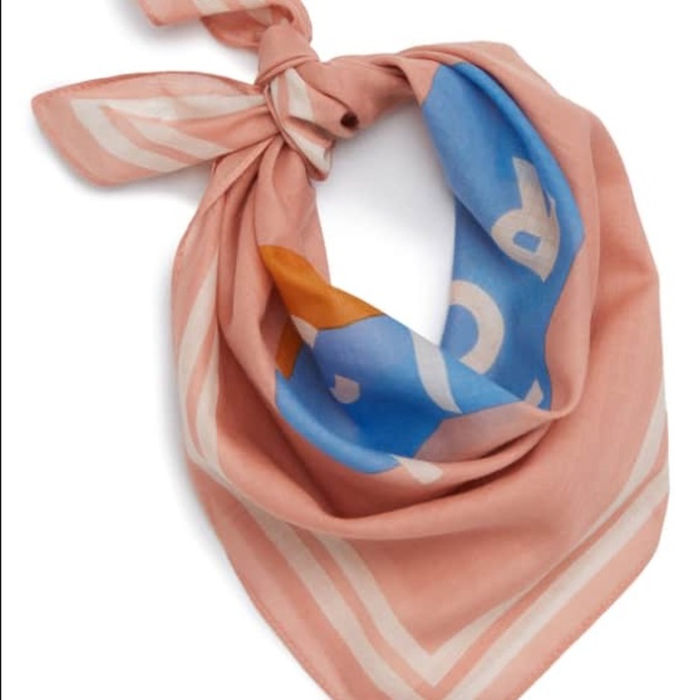 ♥️ONLY 1 LEFT! ✈️NWT MADEWELL CIAO FOR NOW BANDANA - Picture 3 of 8